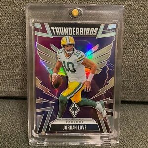 Custom 3D Floater - Jordan Love Phoenix Thunderbirds card